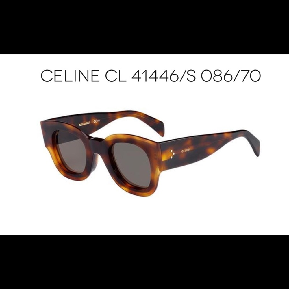 41446/S Celine tortoise shell sunglasses